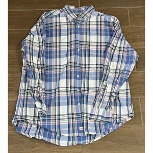 VINEYARD VINES Men's Murray Shirt Multicolor Plaid 100% Cotton Sz Xtra Large